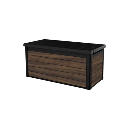150 Gal Resin Deck Box – Signature Outdoor Storage Rosewood