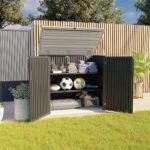 48 Cu Ft Resin Outdoor Shed – Black Weatherproof Tool Storage - Image 9