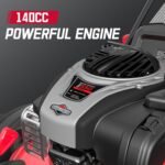 21” 3-in-1 Gas Push Lawn Mower – 140 Cc 4-Stroke Engine - Image 3
