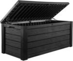 Westwood 150 Gal Resin Storage Box – Dark Grey Patio Bin - Image 9