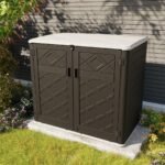 48 Cu Ft Resin Outdoor Shed – Black Weatherproof Tool Storage - Image 3